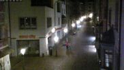 Archived webcam image showing Schaffhausen - Webcam Vordergasse on 15 Mar 2026 at 00:48