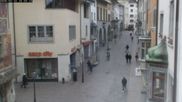 Archived webcam image showing Schaffhausen - Webcam Vordergasse on 15 Mar 2026 at 16:48