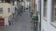 Archived webcam image showing Schaffhausen - Webcam Vordergasse on 12 Jun 2026 at 06:35