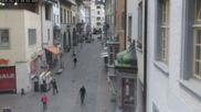 Archived webcam image showing Schaffhausen - Webcam Vordergasse on 12 Jun 2026 at 08:35