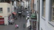 Archived webcam image showing Schaffhausen - Webcam Vordergasse on 12 Jun 2026 at 10:35
