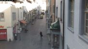 Archived webcam image showing Schaffhausen - Webcam Vordergasse on 13 Jun 2026 at 07:58