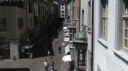 Archived webcam image showing Schaffhausen - Webcam Vordergasse on 13 Jun 2026 at 12:58