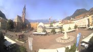 Archived webcam image showing Bozen - View Waltherplatz on 2 Aug 2026 at 10:28