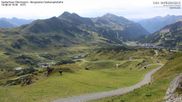 Archived webcam image showing Top station Seekarspitzbahn on 10 Aug 2026 at 10:59