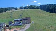 Archiviertes Webcam Bild: Grebenzen: Blick auf Sessellift und Piste am 12.07.2026 um 14:51 Uhr