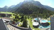 Archiviertes Webcam Bild: Längenfeld: Blick auf Aqua Dome am 12.07.2026 um 16:39 Uhr