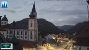 Archiviertes Webcam Bild: Basilika Mariazell am 28.05.2026 um 04:33 Uhr
