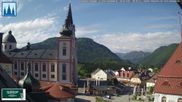Archiviertes Webcam Bild: Basilika Mariazell am 28.05.2026 um 08:33 Uhr