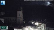 Archived webcam image showing Basilica in Mariazell on 28 May 2026 at 00:49