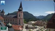 Archiviertes Webcam Bild: Basilika Mariazell am 28.05.2026 um 14:44 Uhr