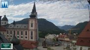 Archiviertes Webcam Bild: Basilika Mariazell am 12.07.2026 um 08:51 Uhr