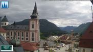 Archiviertes Webcam Bild: Basilika Mariazell am 12.07.2026 um 16:51 Uhr