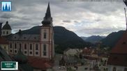 Archiviertes Webcam Bild: Basilika Mariazell am 12.07.2026 um 18:35 Uhr