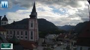 Archiviertes Webcam Bild: Basilika Mariazell am 26.08.2026 um 16:02 Uhr