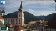 Archiviertes Webcam Bild: Basilika Mariazell am 26.08.2026 um 18:02 Uhr