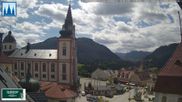 Archiviertes Webcam Bild: Basilika Mariazell am 26.08.2026 um 12:02 Uhr
