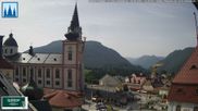 Archiviertes Webcam Bild: Basilika Mariazell am 28.08.2026 um 10:18 Uhr