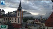 Archived webcam image showing Basilica in Mariazell on 29 Aug 2026 at 07:18