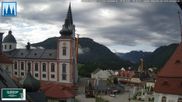 Archived webcam image showing Basilica in Mariazell on 29 Aug 2026 at 08:18