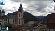 Archived webcam image showing Basilica in Mariazell on 29 Aug 2026 at 10:18