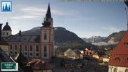 Archiviertes Webcam Bild: Basilika Mariazell am 26 Feb 2026 um 08:47 Uhr