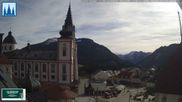 Archiviertes Webcam Bild: Basilika Mariazell am 26 Feb 2026 um 14:47 Uhr