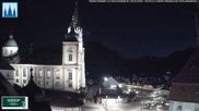 Archiviertes Webcam Bild: Basilika Mariazell am 26 Feb 2026 um 18:47 Uhr