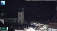 Archived webcam image showing Basilica in Mariazell on 26 Feb 2026 at 20:14