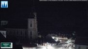 Archived webcam image showing Basilica in Mariazell on 27 Feb 2026 at 00:08