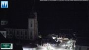 Archived webcam image showing Basilica in Mariazell on 11 Oct 2026 at 02:03