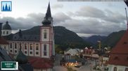 Archiviertes Webcam Bild: Basilika Mariazell am 12.10.2026 um 07:09 Uhr
