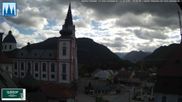 Archiviertes Webcam Bild: Basilika Mariazell am 12.10.2026 um 14:09 Uhr
