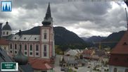 Archiviertes Webcam Bild: Basilika Mariazell am 12.10.2026 um 12:09 Uhr
