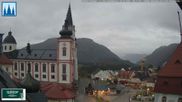 Archiviertes Webcam Bild: Basilika Mariazell am 28.10.2026 um 06:13 Uhr
