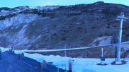 Archived webcam image showing View from the Loser Alm on 9 May 2026 at 04:09