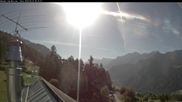 Archived webcam image showing Ardez, Bos-cha: Looking East on 18 Jun 2026 at 08:24