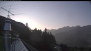 Archived webcam image showing Ardez, Bos-cha: Looking East on 31 Jul 2026 at 06:04