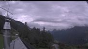 Archived webcam image showing Ardez, Bos-cha: Looking East on 18 Sep 2026 at 16:24