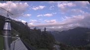 Archived webcam image showing Ardez, Bos-cha: Looking East on 18 Sep 2026 at 18:01