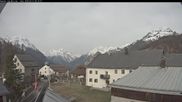 Archiviertes Webcam Bild: Scuol: Bos-cha - Blick Westen am 12.04.2026 um 08:54 Uhr