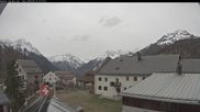 Archiviertes Webcam Bild: Scuol: Bos-cha - Blick Westen am 12.04.2026 um 14:54 Uhr