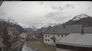Archiviertes Webcam Bild: Scuol: Bos-cha - Blick Westen am 12.04.2026 um 18:54 Uhr