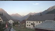 Archived webcam image showing Scuol: Bos-cha West on 4 Aug 2026 at 06:38