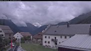 Archived webcam image showing Scuol: Bos-cha West on 18 Sep 2026 at 14:23