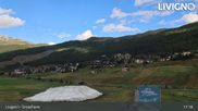 Archived webcam image showing Livigno: View Snowfarm on 25 Aug 2026 at 17:38