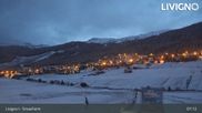 Archived webcam image showing Livigno: View Snowfarm on 24 Oct 2026 at 07:16