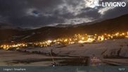 Archived webcam image showing Livigno: View Snowfarm on 24 Oct 2026 at 19:16