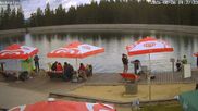 Archived webcam image showing Reservoir in Mariazeller Bürgeralpe Ski Resort on 26 Aug 2026 at 14:17