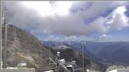 Archiviertes Webcam Bild: Skigebiet Sella Nevea - Bovec Kanin - Blick nach Osten am 29.05.2026 um 12:44 Uhr